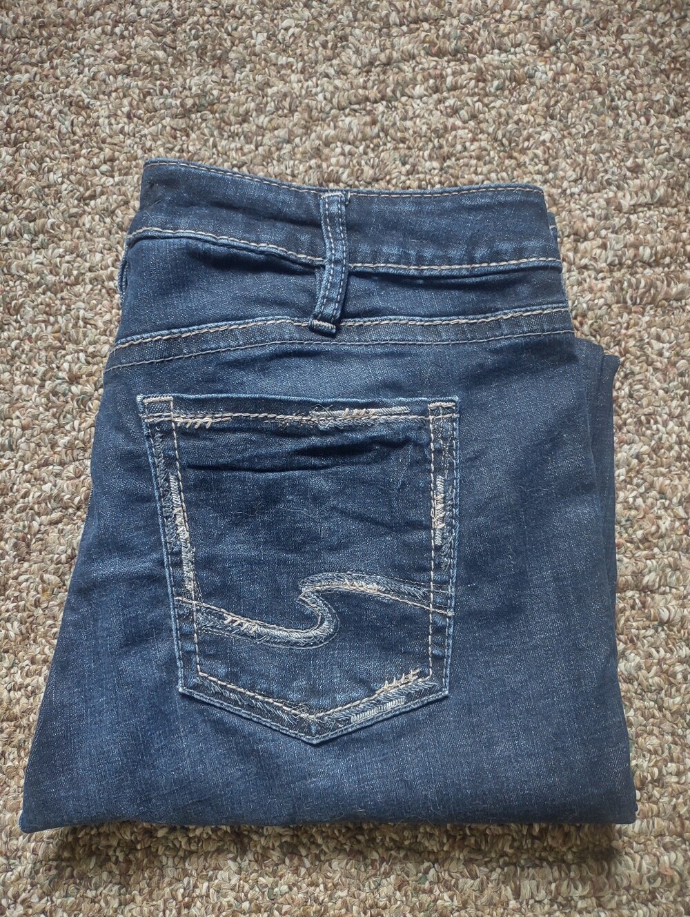 Silver Slim Boot 32x33